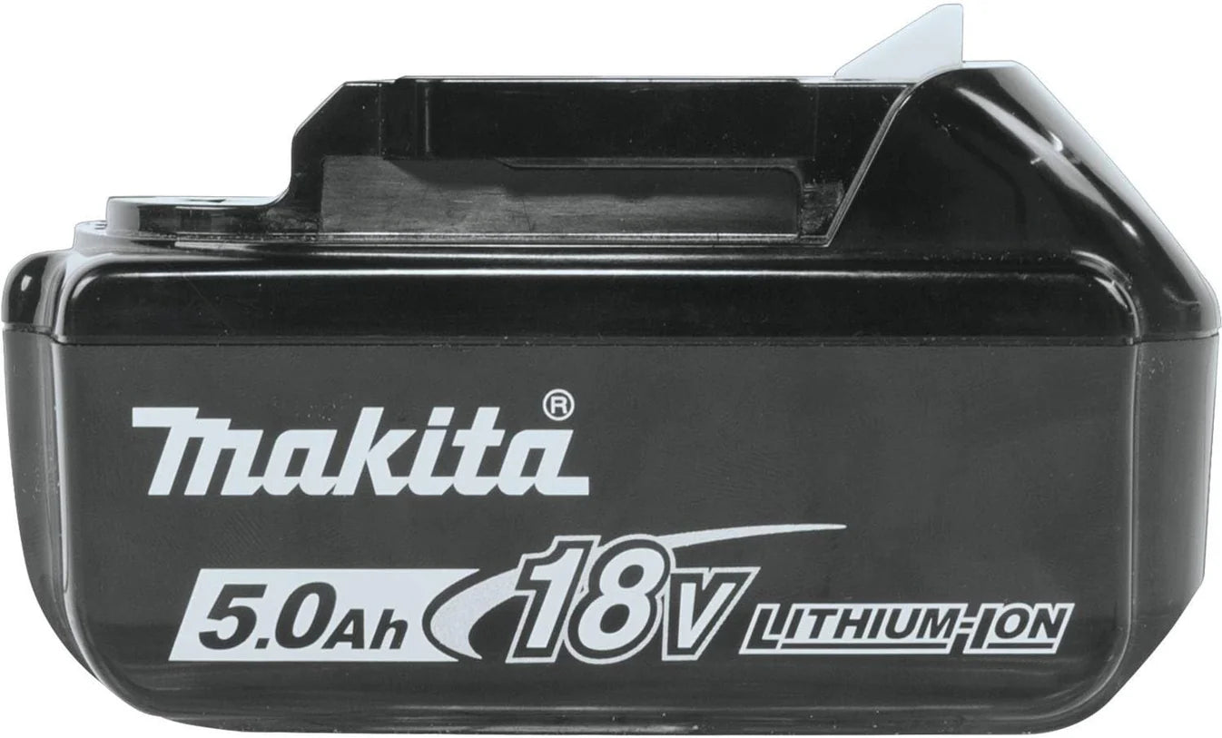 Makita 18V Power Kit – Includes 5.0Ah Battery, Rapid Charger, Type 3 Case, and Custom Inlay
