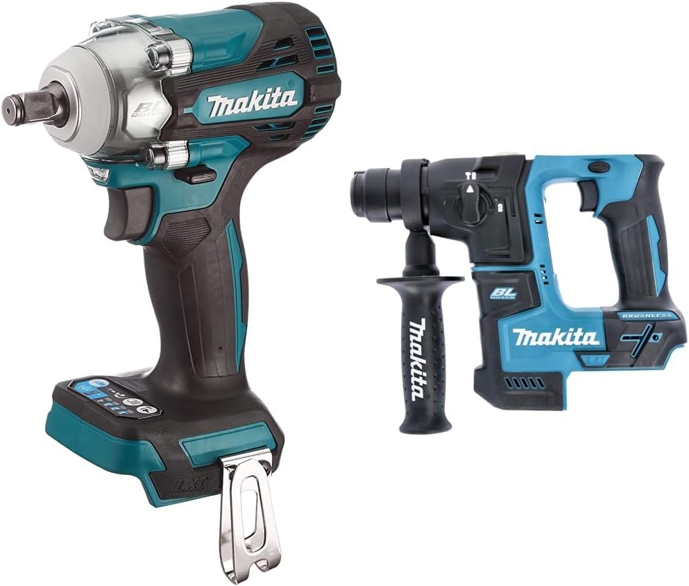 Makita DTW300Z 18V LXT Brushless Cordless Impact Wrench (Body Only) – Includes Type 2 Makpac Connector Case (Batteries and Charger Not Included)
