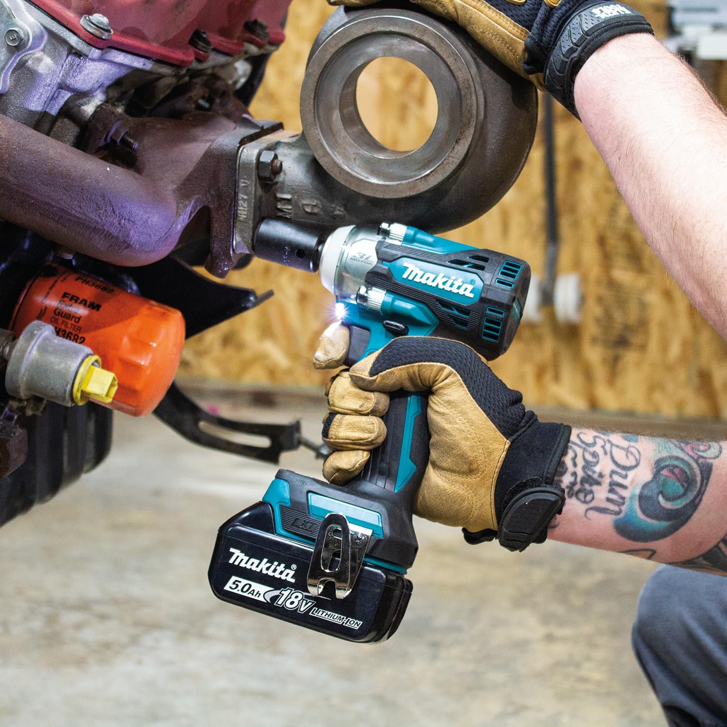 Makita DTW300Z 18V Brushless Cordless Impact Wrench – Batteries and Charger Not Included
