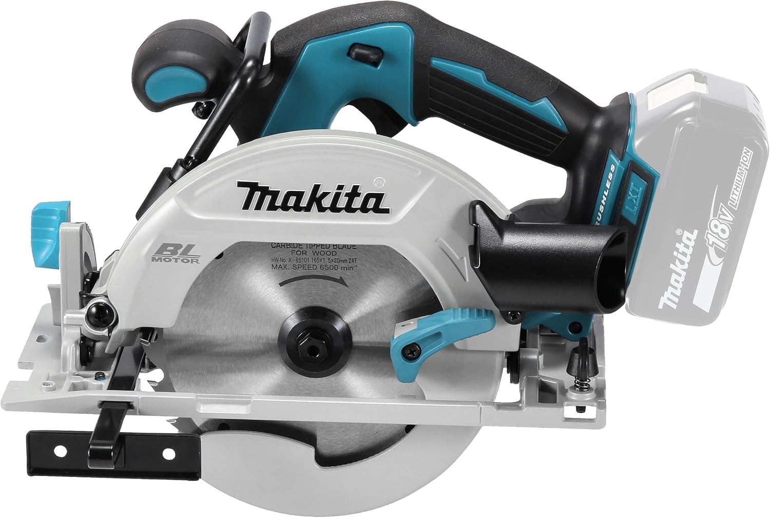 Makita DHS680Z 18V Li-Ion LXT Brushless Circular Saw (165mm) – Batteries and Charger Not Included
